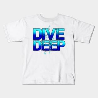 Scuba diving t-shirt designs Kids T-Shirt